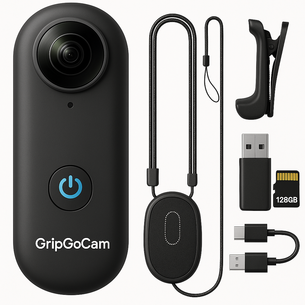 GripGoCam – Hands-Free Action Cam