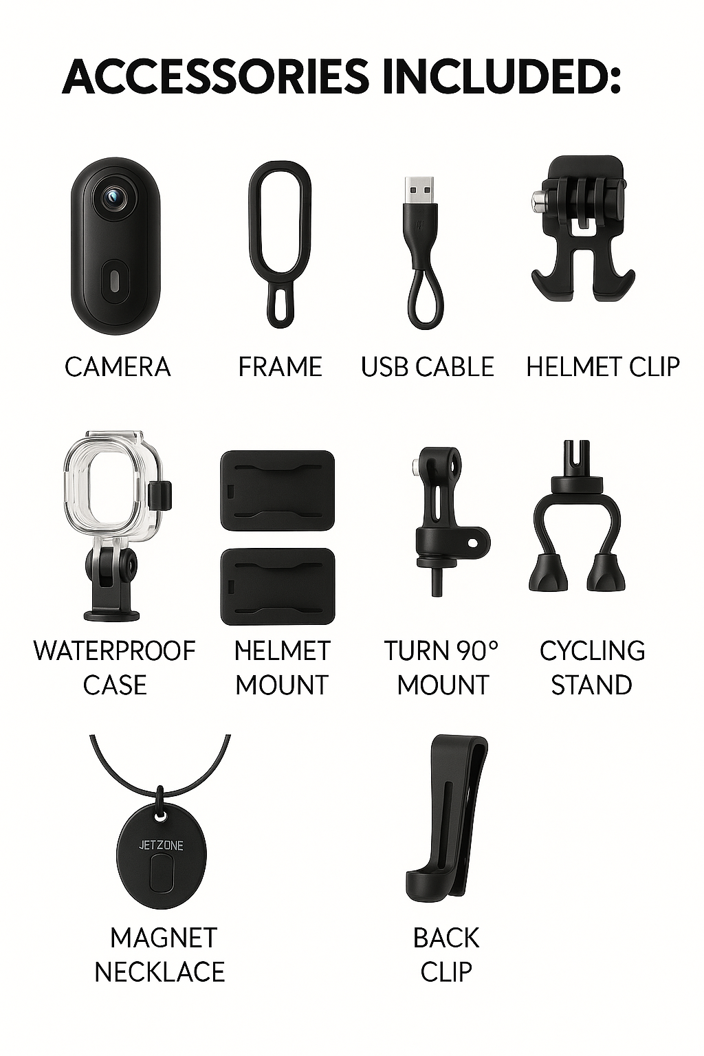 GripGoCam – Hands-Free Action Cam
