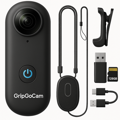 GripGoCam – Hands-Free Action Cam